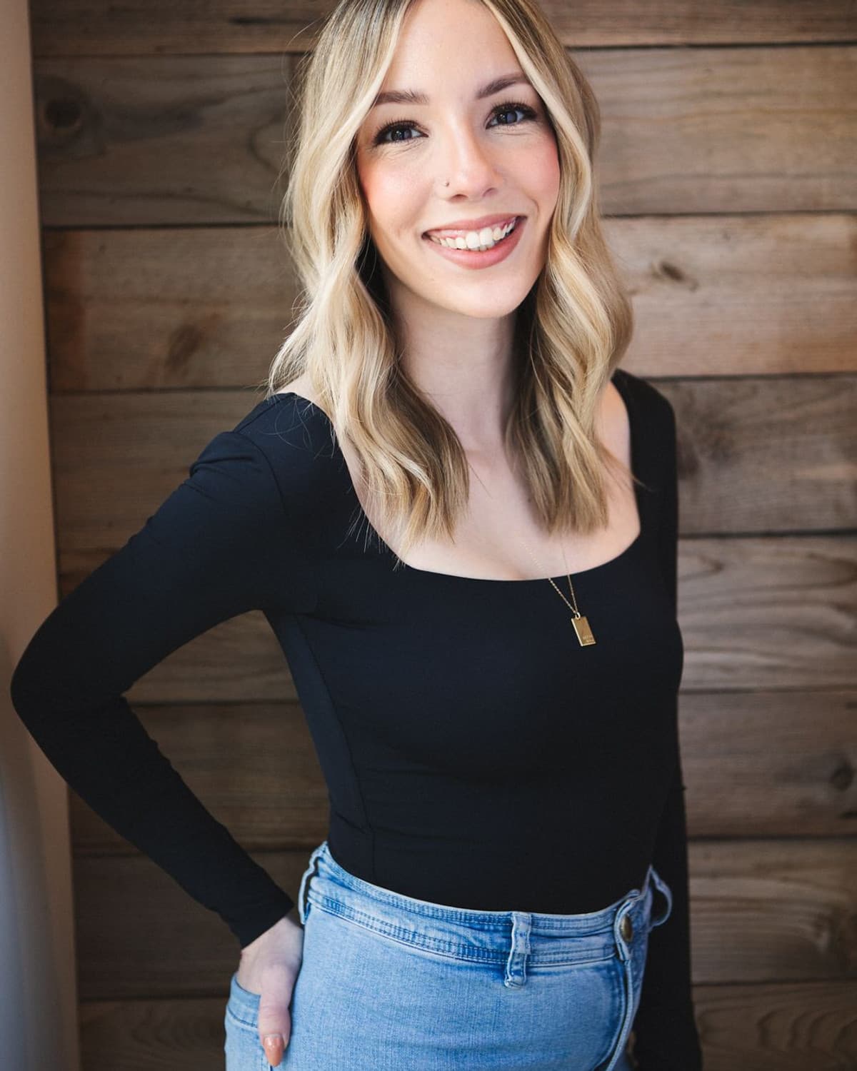Courtney Morgan smiling